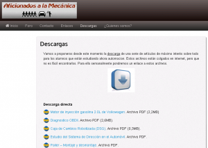 Aficionados a la mecánica Aficionados a la mecánica