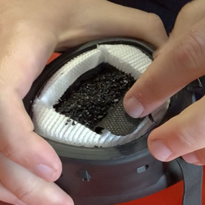 Detalle filtro semimáscara