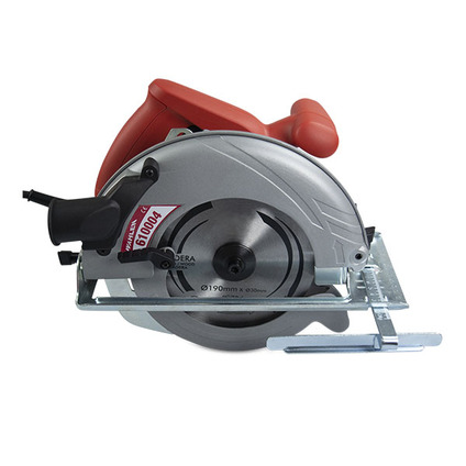 Sierra circular para cortar madera.