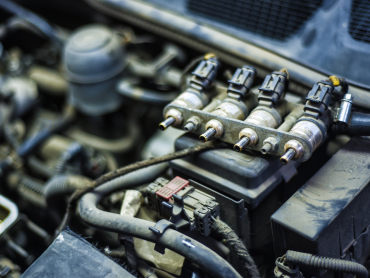 sistema de inyección vehículo